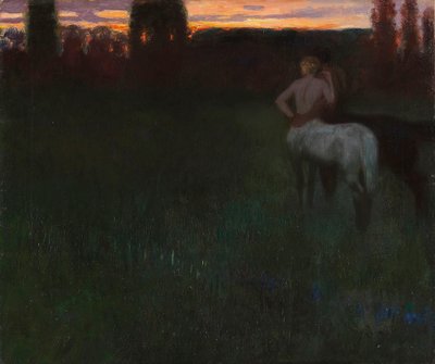 日没 作： Franz von Stuck